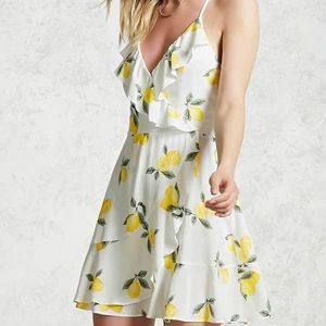 Forever 21 Cotton Lemon mini dress